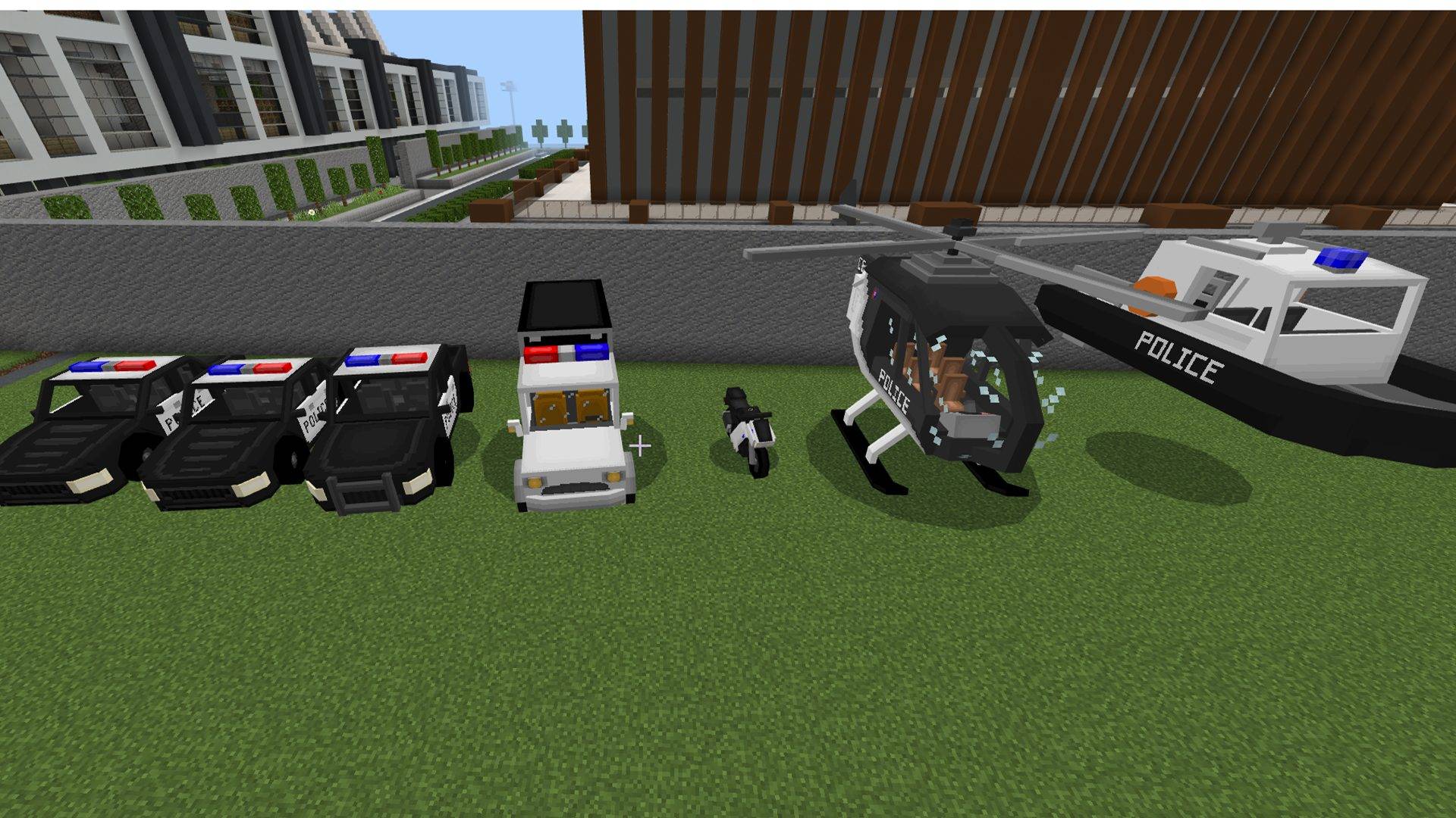 Mod Police Vehicles in Addon – Modsteria