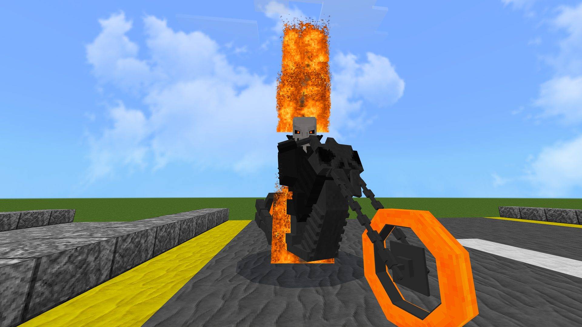 Mod Ghost Rider in Addon – Modsteria