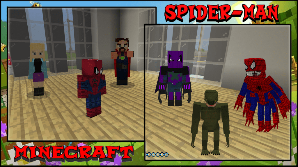 Mod Spider Man Minecraft